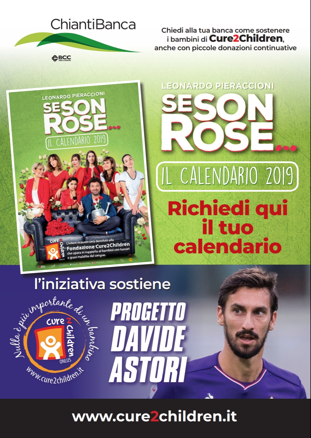 Il Calendario seSonRose di Leonardo Pieraccioni nelle Edicole ecco la lista completa