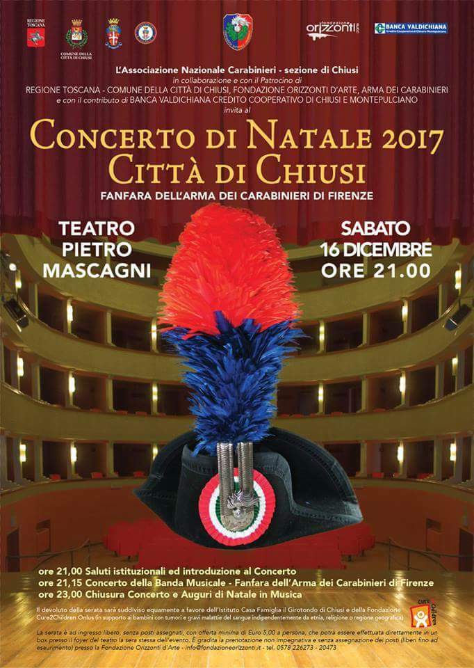 Concerto di Natale della Fanfara Dell Arma dei Carabinieri