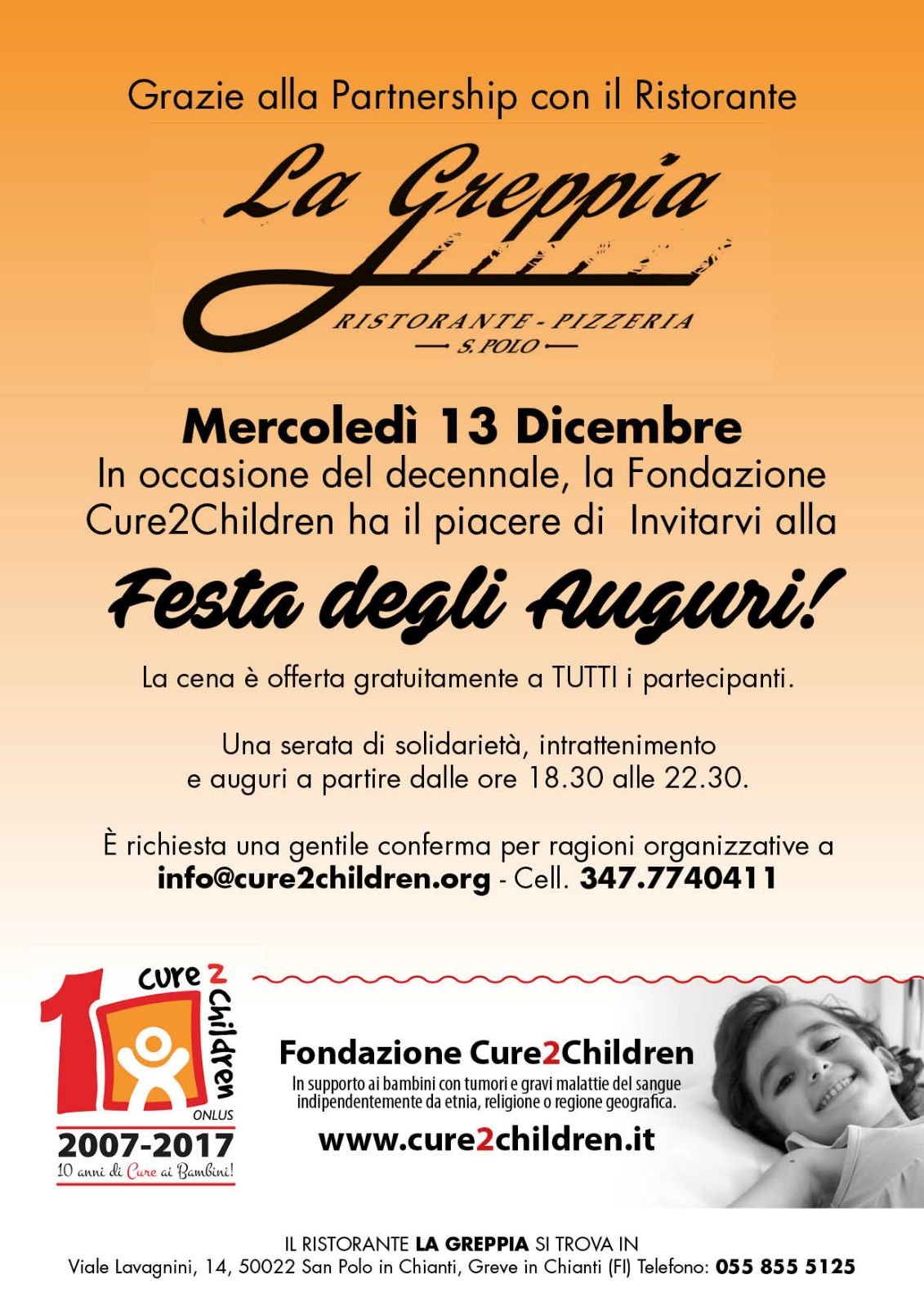  Cena per gli auguri di natale Ristorante la Greppia