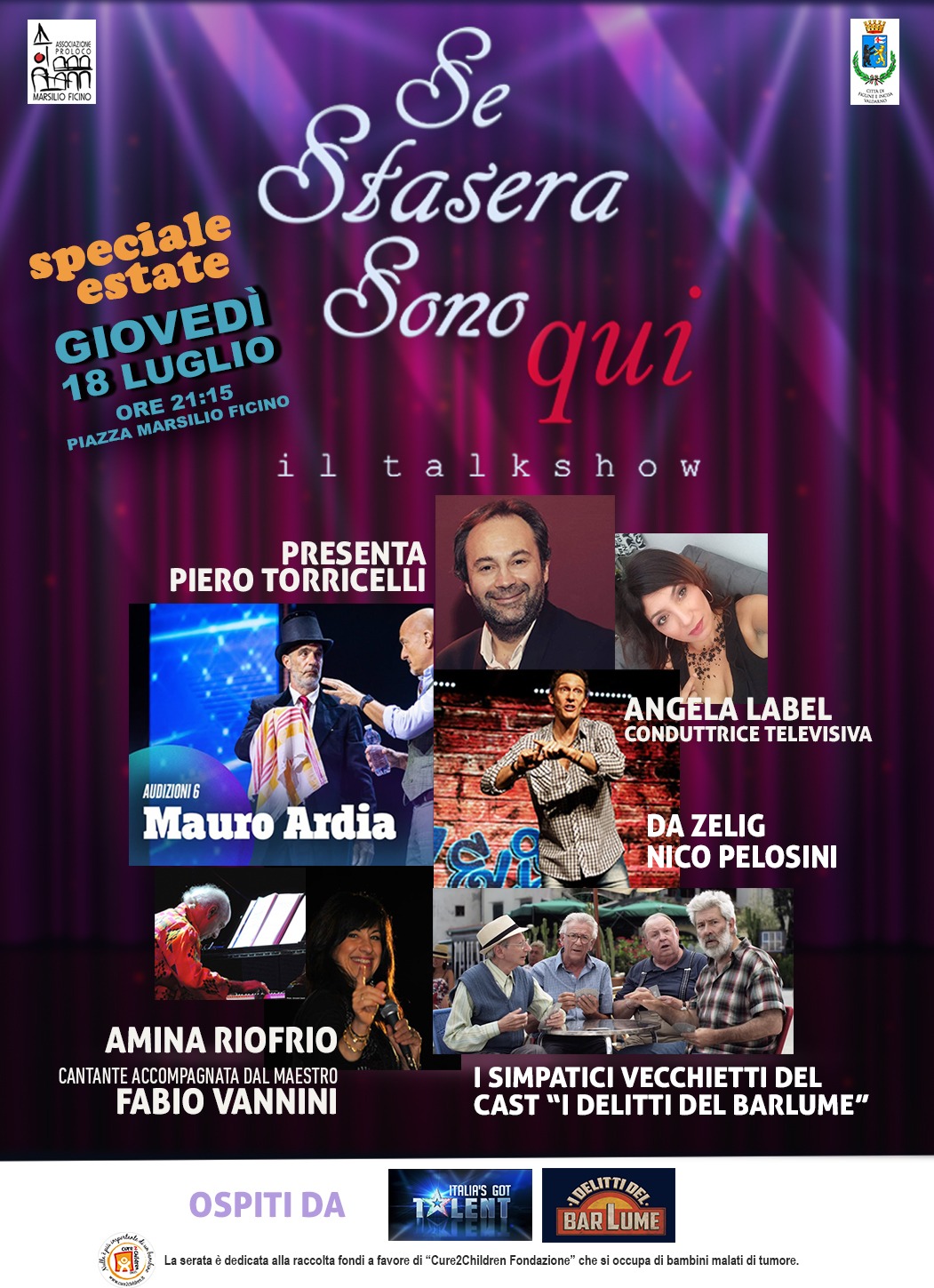 Talkshow SE STASERA SONO QUI di Piero Torricelli