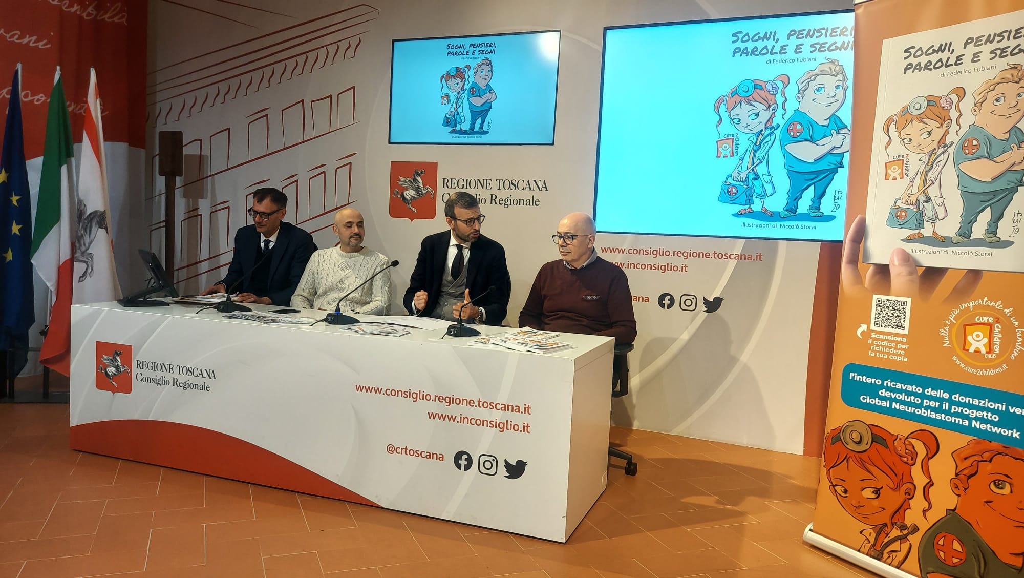 Libri: i racconti di Federico Fubiani per raccogliere fondi per la Fondazione onlus Cure2Children