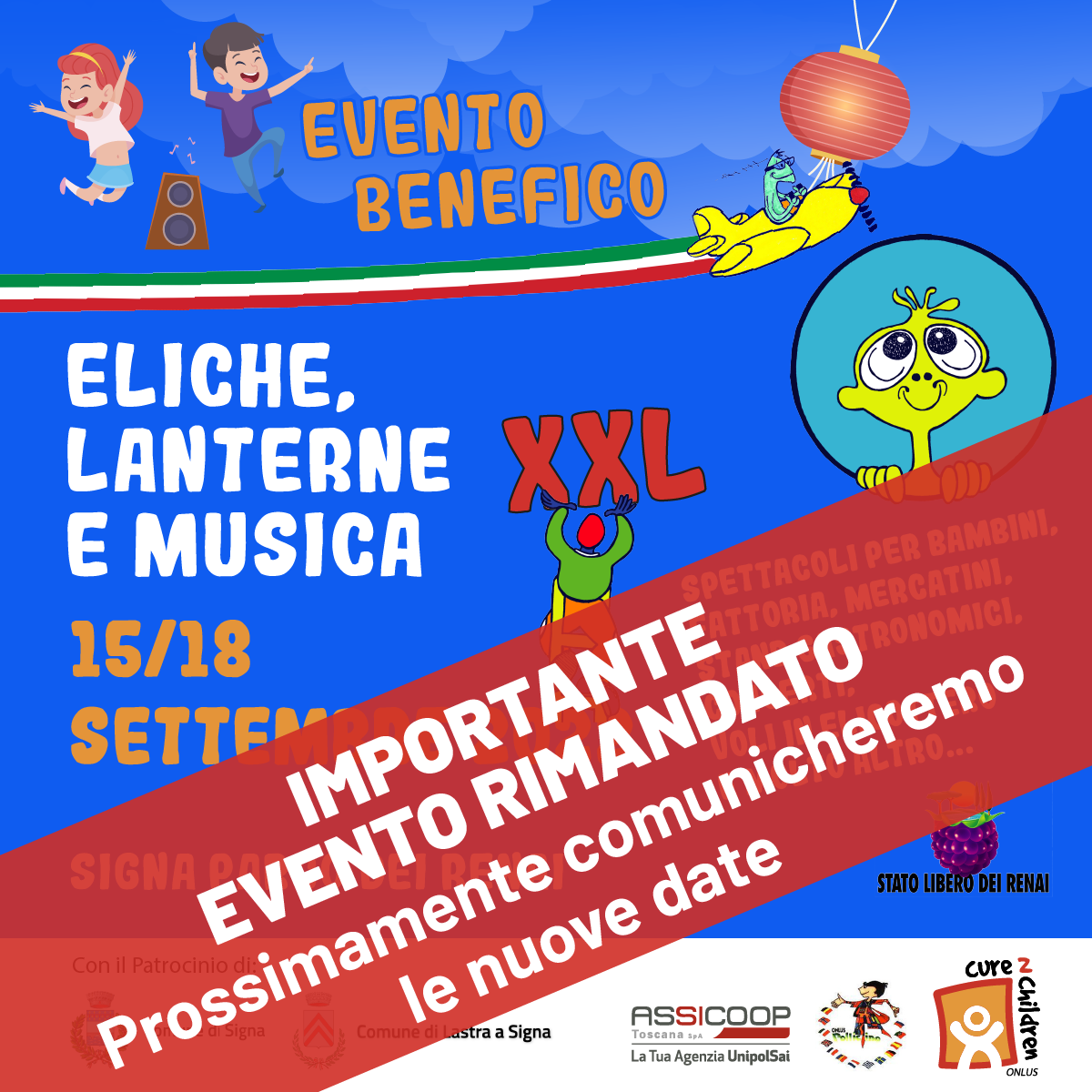 Evento Benefico: Eliche, Lanterne e Musica XXL